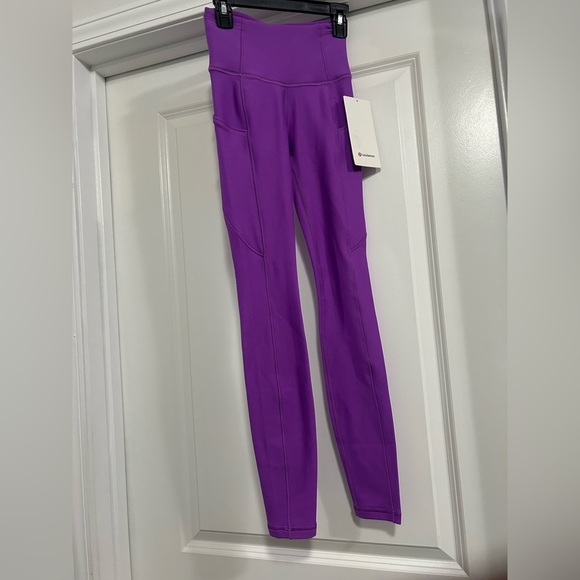 lululemon athletica Fast and Free High-Rise Leggings-28"-Moonlight Magenta - Picture 2 of 6